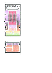 Platzkategorien Kleiner Saal Kat. I Kat. II  Kat. III