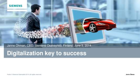 Siemens Corporate Design PowerPoint-Templates