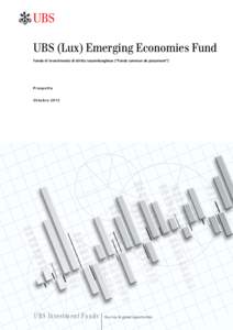  UBS (Lux) Emerging Economies Fund Fondo di investimento di diritto lussemburghese (“Fonds commun de placement”) Prospetto Ottobre 2013