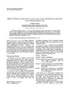 Indian Journal of Experimental Biology Vol. 45, October 2007, pp[removed]