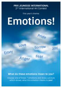 Emotions / Seven deadly sins / Limbic system / Subjective experience / Envy / Joy / Sorrow / Inside Out / Anger