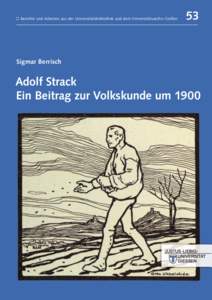 Adolf Strack hinterlieÃŸ eine umfangreiche und wertvolle Bibliothek, die nach seinem Tod zum Verkauf steht