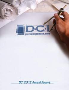 DCI 2012 Annual Report  The Blueprint to Better Banking:  has been designing