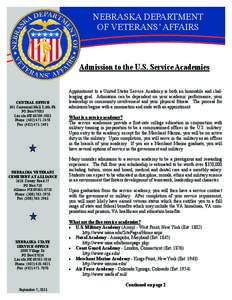 NEBRASKA DEPARTMENT Information Technology Solutions OF VETERANS’ AFFAIRS