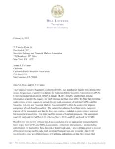 Letter to CalPSA and SIFMA