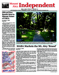 Mount Airy Independent July 2, 2009 • Volume 1 • Number 10