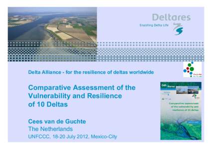 Delta Alliance - for the resilience of deltas worldwide  Comparative Assessment of the Vulnerability and Resilience of 10 Deltas Cees van de Guchte