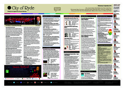 Denistone East /  New South Wales / States and territories of Australia / New South Wales / Ryde / Denistone /  New South Wales / Gladesville /  New South Wales / Geography of England / Victor Dominello / Eastwood /  New South Wales / Suburbs of Sydney / City of Ryde / Ryde /  New South Wales