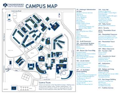 CAMPUS MAP[removed]Herberger Administration Greenway Road