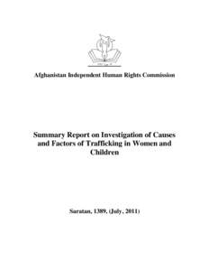 The AIHRC is a national human rights institution as contained in Article 58 of the