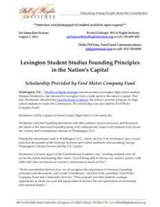 Microsoft Word - ConstitutionalAcademy2012_PostPressRelease_Lexington.docx