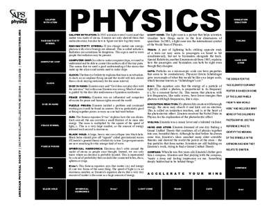 AMERICAN PHYSICAL SOCIETY | ONE PHYSICS ELLIPSE COLLEGE PARK, MD[removed] | [removed] | PHYSICSMATTERS.ORG  APS CALIPER WITH ATOM