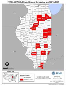 FEMA-4157-DR, Illinois Disaster Declaration as of[removed]Jo Daviess Boone Stephenson Winnebago