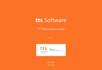 tts Software TT Performance Suite Uwe Kinkel
