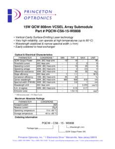 Heat transfer / Heat conduction / Vertical-cavity surface-emitting laser / Laser diode / Laser / Infrared / Thermal resistance / Temperature / Electromagnetic radiation / Physics / Electromagnetism