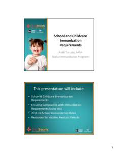 Microsoft PowerPoint[removed]Shot Smarts- School and Childcare Presentation.pptx