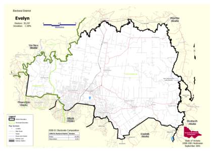 Yarra Ranges Shire / Wandin North /  Victoria / Woori Yallock /  Victoria / Wandin East /  Victoria / Yarra River / Mount Evelyn /  Victoria / Wonga Park /  Victoria / Mooroolbark /  Victoria / Monbulk /  Victoria / States and territories of Australia / Victoria / Geography of Australia