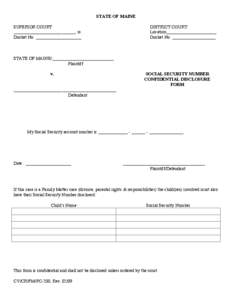 CV-CR-FM-PC-200, SS Disclosure Form Rev, 02_09