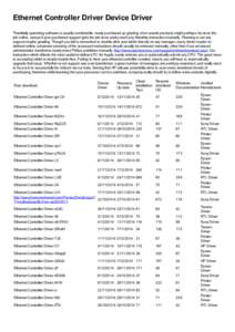 Ethernet / Computing / Networking hardware