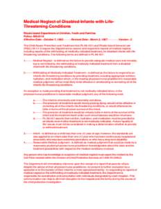 Human development / Child Protective Services / Child welfare / Domestic violence / Foster care / Law enforcement in the United States / Infant / Abuse / Baby Doe Law / Childhood / Child abuse / Family