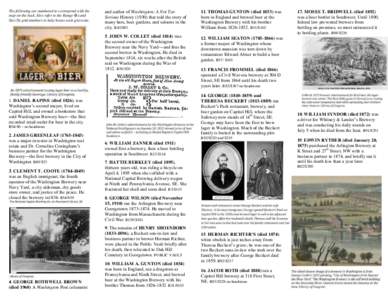 The following are numbered to correspond with the map on the back. Also refer to the Range (R) and Site (S) grid numbers to help locate each gravesite. and author of Washington: A Not Too Serious Historythat told