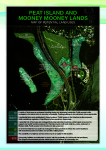 Peat Island and mooney mooney lands map of potential land uses 4 environmental