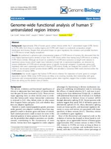 Cenik et al. Genome Biology 2010, 11:R29 http://genomebiology.comR29 RESEARCH  Open Access