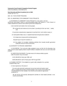 Supplemental Nutrition Assistance Program / Economy of the United States / United States / Government / America COMPETES Act / Oklahoma State System of Higher Education / Federal assistance in the United States / Grants / Administration of federal assistance in the United States