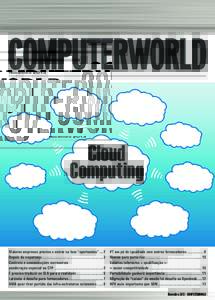 Novembro[removed]Cloud Computing  Maiores empresas prestes a entrar na fase “oportunista” ....2