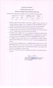 IIEALTH DEPARTMENT GOVERNMENT OF HARYANA Recruitment of Medicarofficers HcMS-tr on regular basis Applicationsareinvited for 434postsof Medicalofficers (HCMS-II) with breakupas General