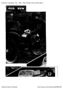 Examiner (Launceston, Tas. : [removed]), Monday 18 July 1949, page 4 Wl