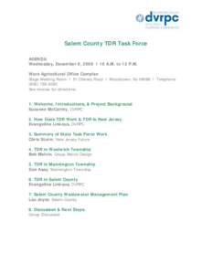 Microsoft Word - DVRPC Salem TDR 12_09_09 agenda.doc