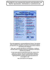 This article appeared in a journal published by Elsevier. The attached copy is furnished to the author for internal non-commercial research and education use, including for instruction at the authors institution and shar