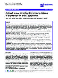 Tolles et al. Breast Cancer Research 2011, 13:R51 http://breast-cancer-research.com/content/13/3/R51 RESEARCH ARTICLE  Open Access