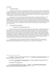 Oxide minerals / Chemical elements / Transition metals / Chlorides / Ilmenite / Kroll process / Hunter process / Rutile / Chloride process / Chemistry / Matter / Titanium