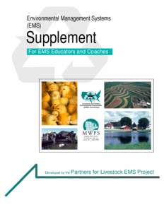 Environmental Management Systems (EMS) Supplement For EMS Educators and Coaches