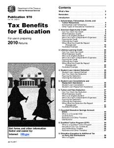 Public economics / Political economy / Education / Income tax in the United States / Hope credit / IRS tax forms / Lifetime Learning Credit / Hope tax credit / Itemized deduction / Taxation in the United States / Tax credits / Student financial aid