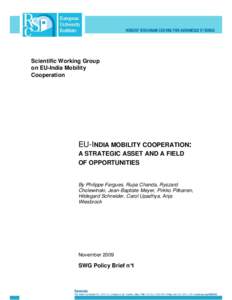 EU-India_MigrationPolicyPaper-Nov091