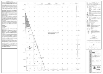 NOTES TO USERS  To obtain more detailed information in areas where Base Flood Elevations (BFEs) and/or floodways have been determined, users are encouraged to consult the Flood Profiles and Floodway Data and/or Summary o