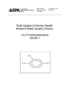Draft Update of Human Health Ambient Water Quality Criteria: 1,2,4-Trichlorobenzene