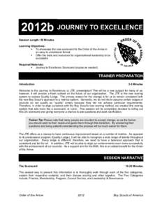 National Training Template