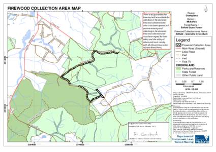 ´  FIREWOOD COLLECTION AREA MAP Gr  Ct