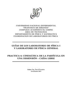 UNIVERSIDAD NACIONAL EXPERIMENTAL “FRANCISCO DE MIRANDA” ´ COMPLEJO ACADEMICO EL SABINO AREA DE TECNOLOGIA