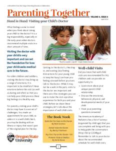 A Newsletter from the Oregon Parenting Education Collaborative:  Parenting Together VOLUME 4, ISSUE 4 April 2018