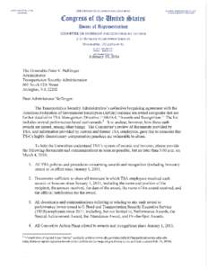 Responding to Committee Document Requests 1. In complying with this request, you are required to produce all responsive documents that are in your possession, custody, or control, whether held by you or your past or pr