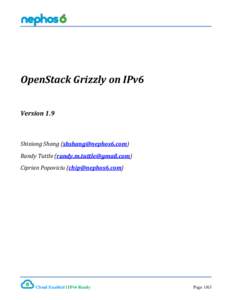 IPv6 / Internet standards / IPv6 deployment / Dnsmasq / Subnetwork / IP address / Neighbor Discovery Protocol / IPv4 / IPv6 transition mechanisms / Internet Protocol / Network architecture / Internet