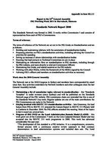 Surveying / International Organization for Standardization / Standardization / Hydrographic survey / Science / Knowledge / Technology / Hydrography / Standards organizations / International Hydrographic Organization