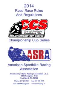 Motorsport / Championship Cup Series / Old Bridge Township Raceway Park / Motorcycle racing