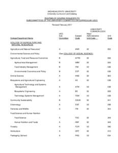 pro13 college & dept codes