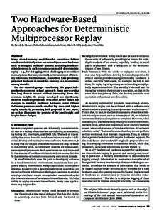 Central processing unit / Parallel computing / Chunk / Process / CPU cache / Computer architecture / Computing / Computer hardware / Computer memory